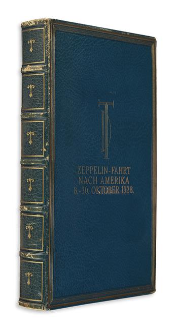 (GRAF ZEPPELIN.) Grzesinski, Albert. Im Zeppelin nach Amerika; Notizen aus dem Tagebuch des Preussisch Ministers des Innern.